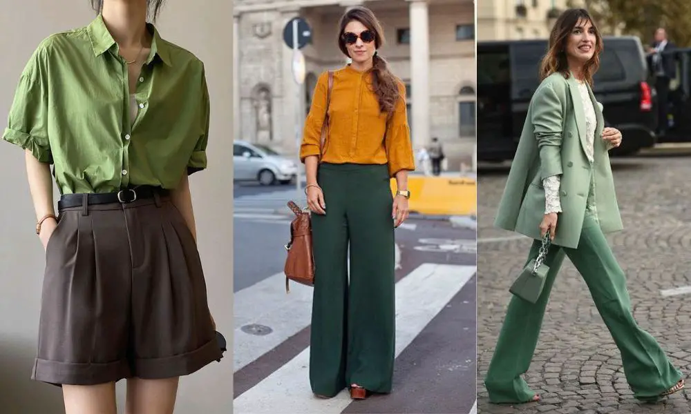 Monochromatic Colors Go with Green Clothes