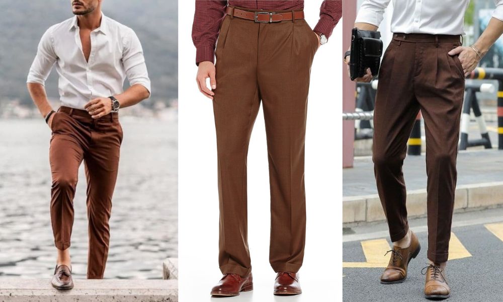 Brown Shoes & Brown Pants