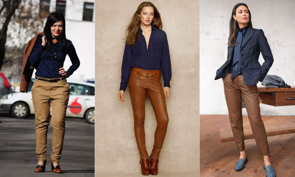 Brown Pants Outfits 18 Examples  The Colours That Go Best