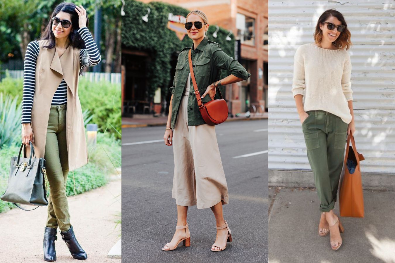 Wear Beige And Green