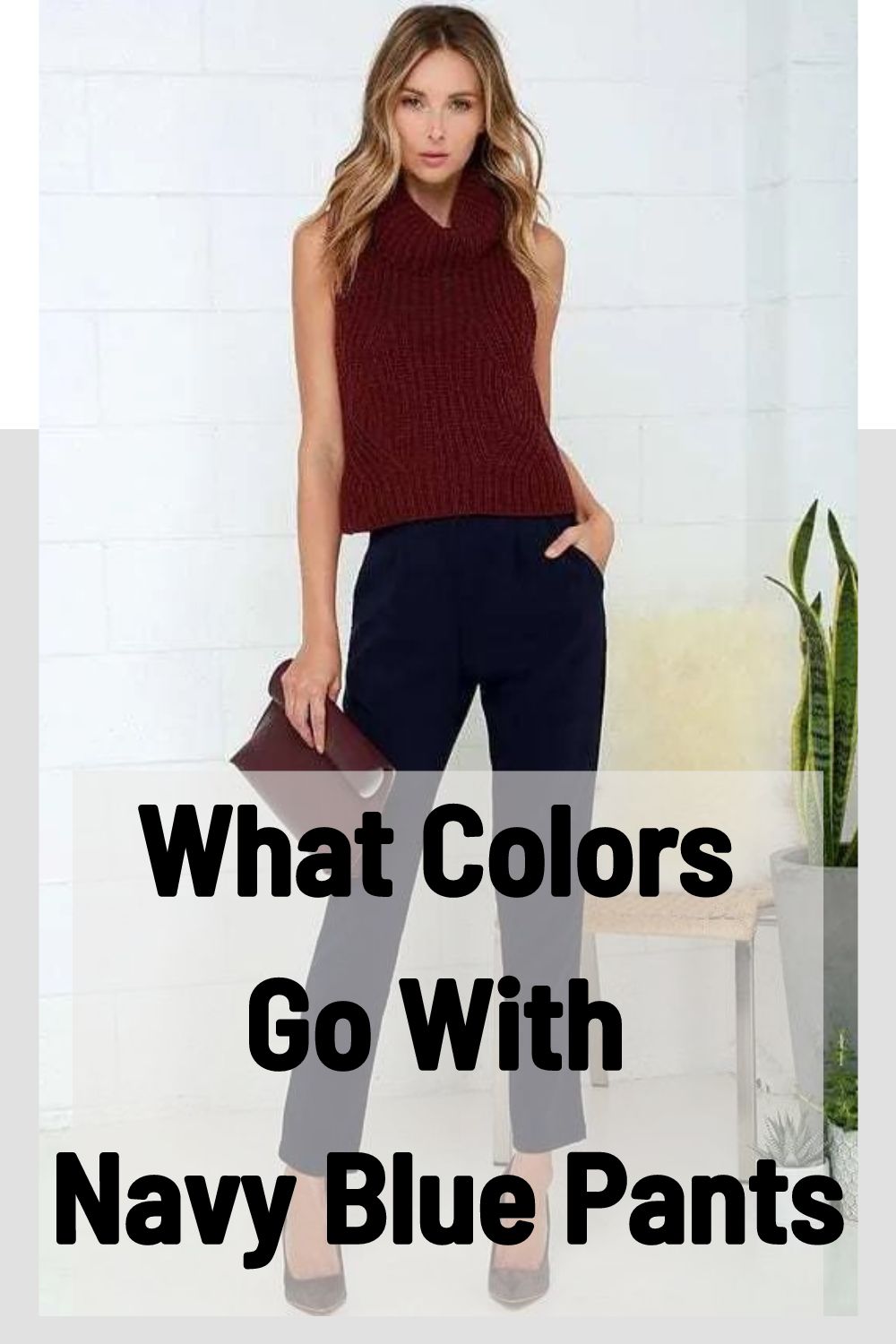 What Colors Go With Navy Blue Pants