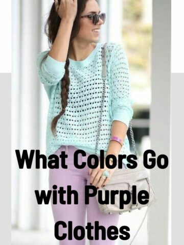 What Colors Go with Purple Clothes