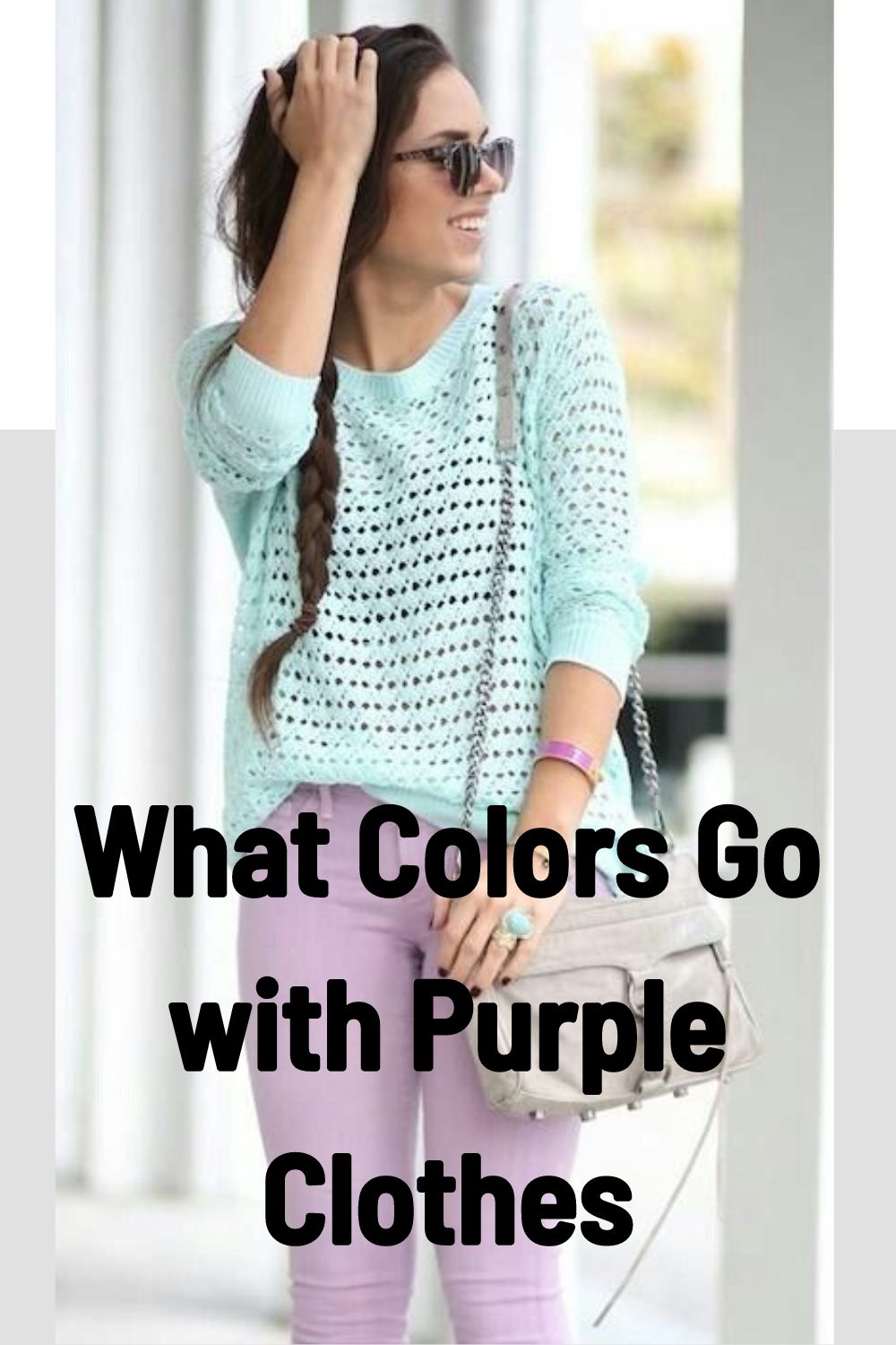 What Colors Go with Purple Clothes