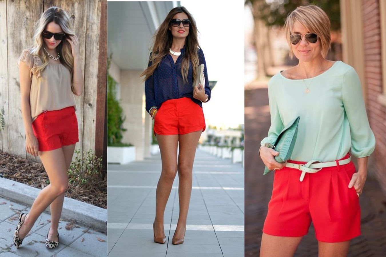 What Colors of Shirts Go Well with Red Shorts