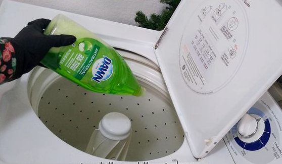 Add Dish Liquid and Wash Your Clothes
