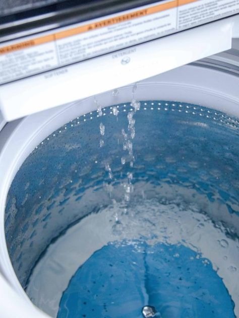 Fill the Washing Machine with Water