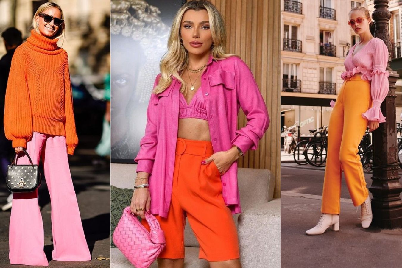 Pink With Orange