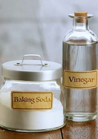 Use White Vinegar and Baking Soda