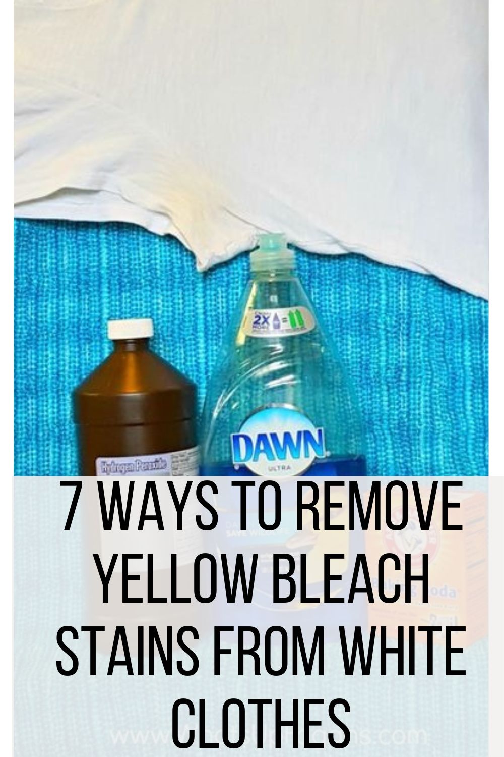 7 Ways To Remove Yellow Bleach Stains From White Clothes