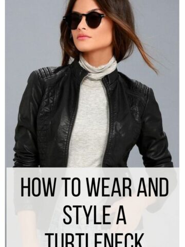 How To Wear And Style A Turtleneck