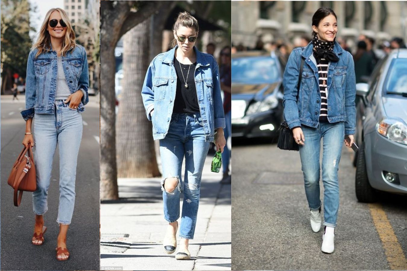 Pair Blue Jeans With Denim Jacket