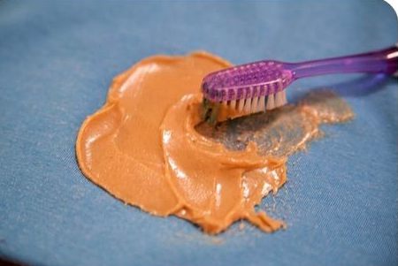 Peanut Butter To Get Sticker Residues Off Clothes