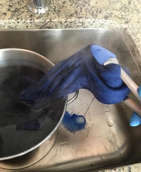 Using Fabric Dye To Remove Bleach Stains