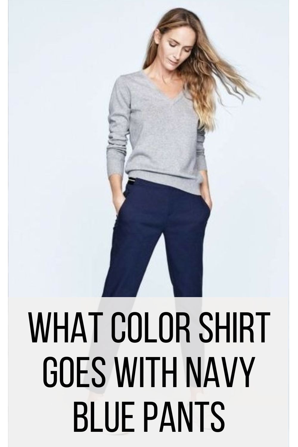 What Color Shirt Goes With Navy Blue Pants