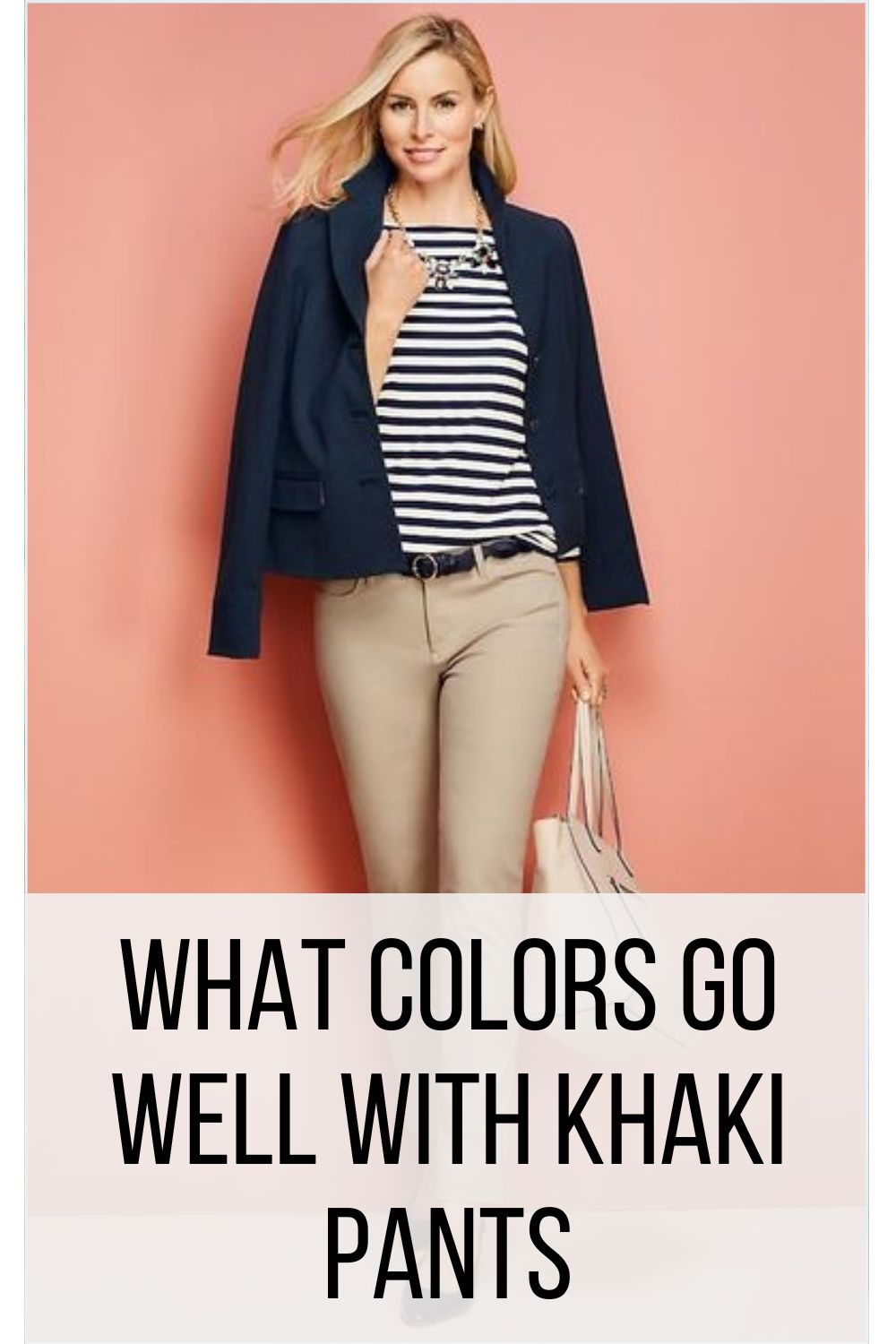 What Colors Go Well With Khaki Pants