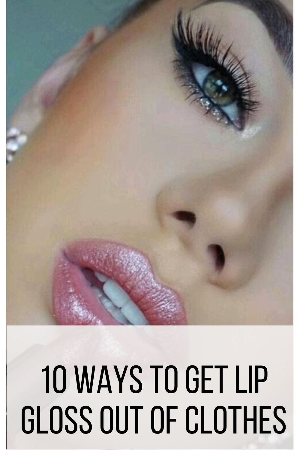 10 Ways to Get Lip Gloss Out of Clothes
