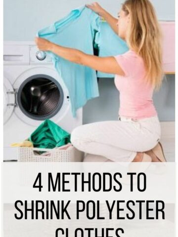 4 Methods to Shrink Polyester Clothes