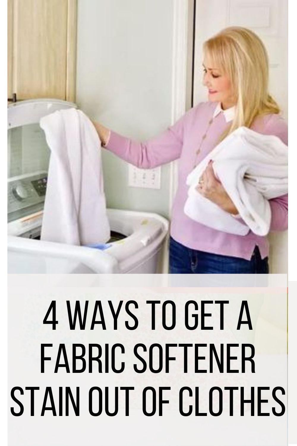 4 Ways to Get a Fabric Softener Stain Out of Clothes