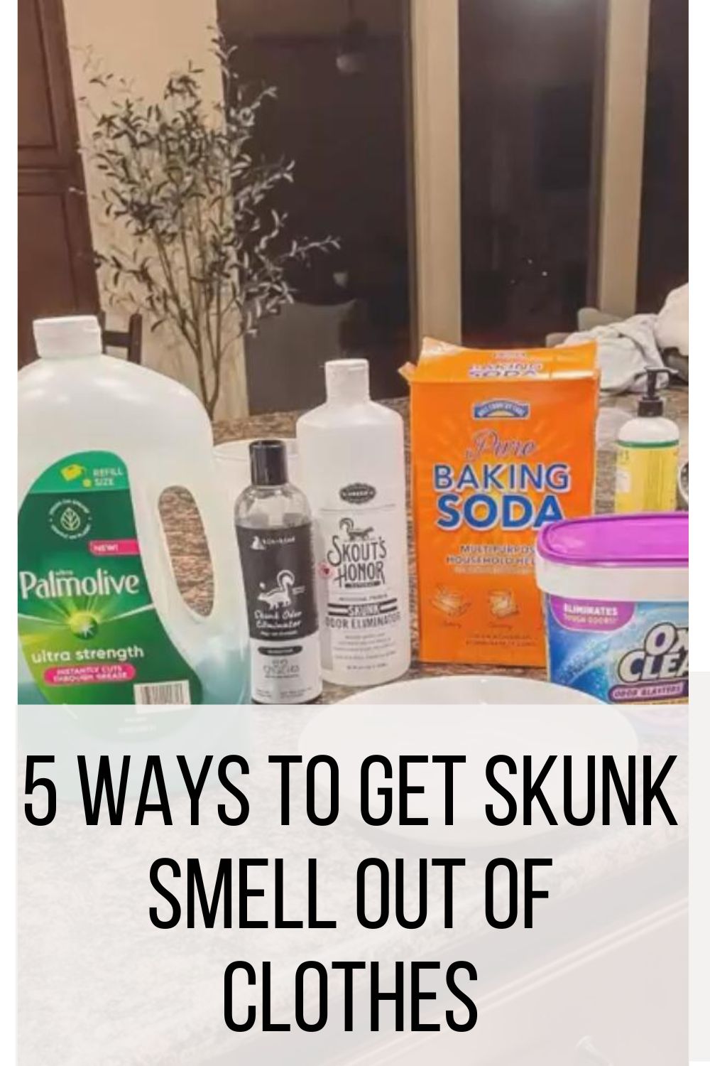 5 Ways to Get Skunk Smell Out of Clothes