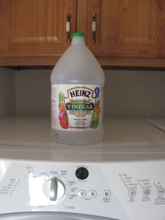 Add Vinegar to the Rinse Cycle