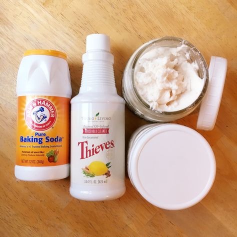 Apply DIY Cleaning Paste