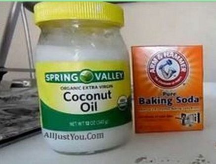 Baking Soda & Coconut Oil