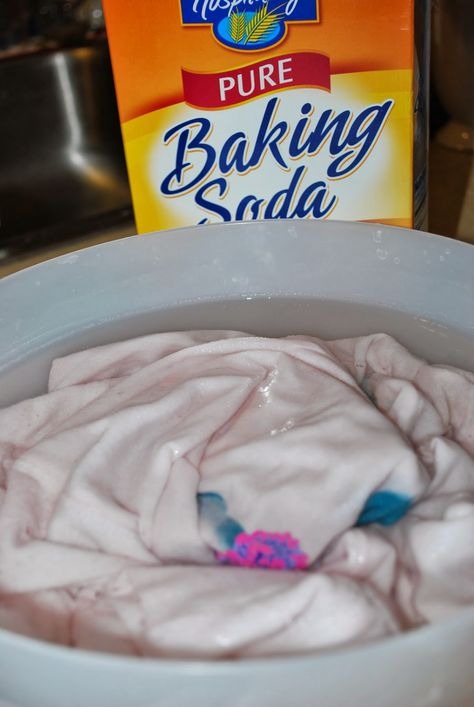 Baking Soda Get Rid Of Dye Stains From Clothes