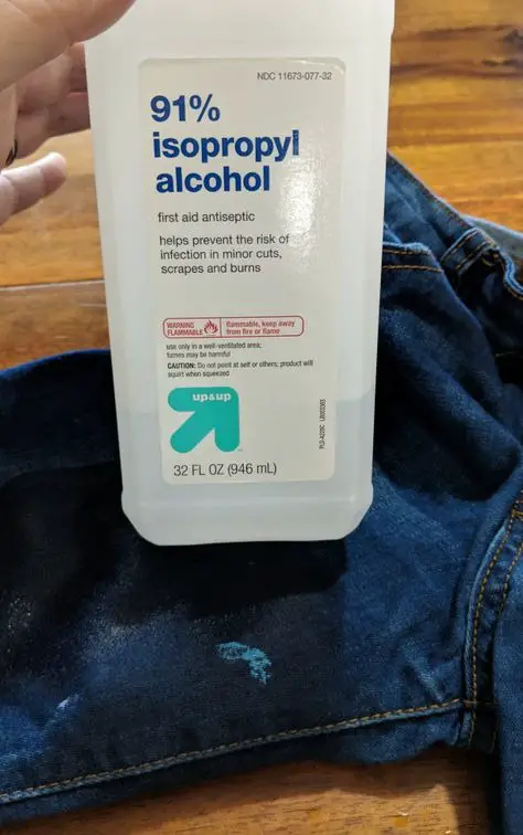 Does Rubbing Alcohol Bleach or Discolor my Clothes