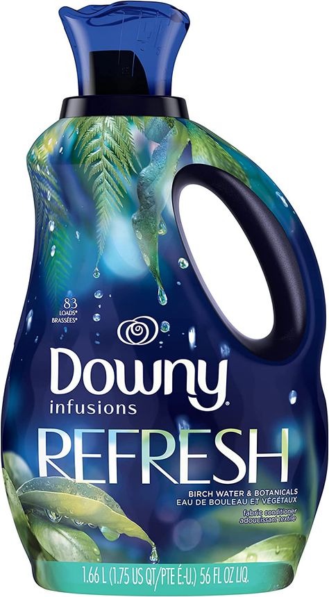 Downy fabric softener and dryer sheet
