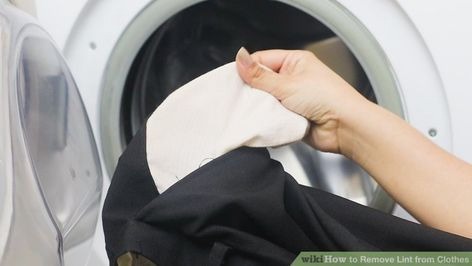 Dryer to Remove Lint from Clothes