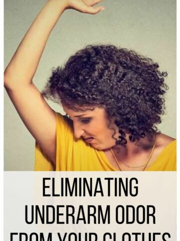 Eliminating Underarm Odor From Your Clothes