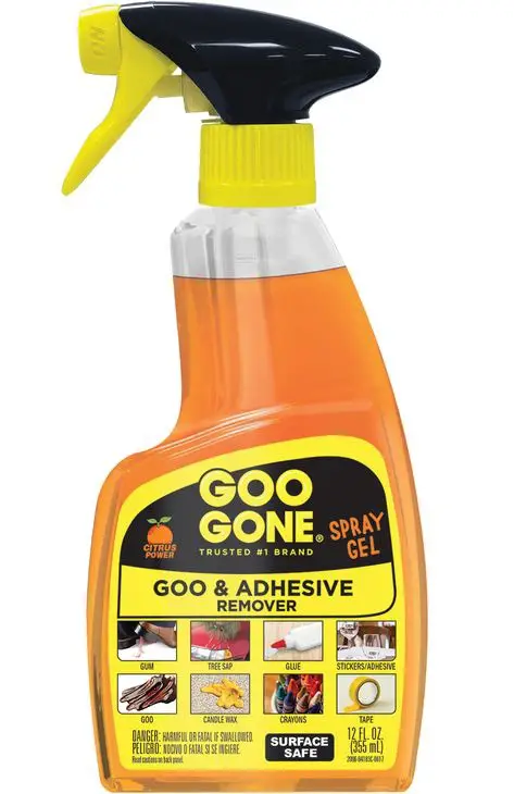 Goo Gone Getting Eyelash Glue Stains from Clothes