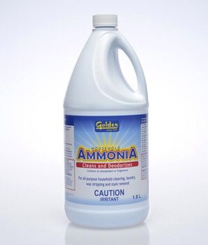 Household Ammonia Getting Gasoline Out Of Clothes