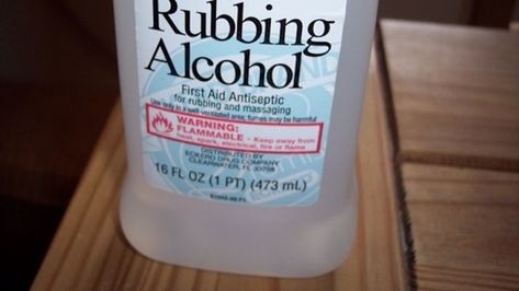 How to Remove Stains with Rubbing Alcohol