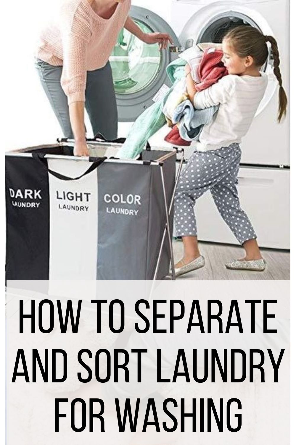 How to Separate and Sort Laundry for Washing
