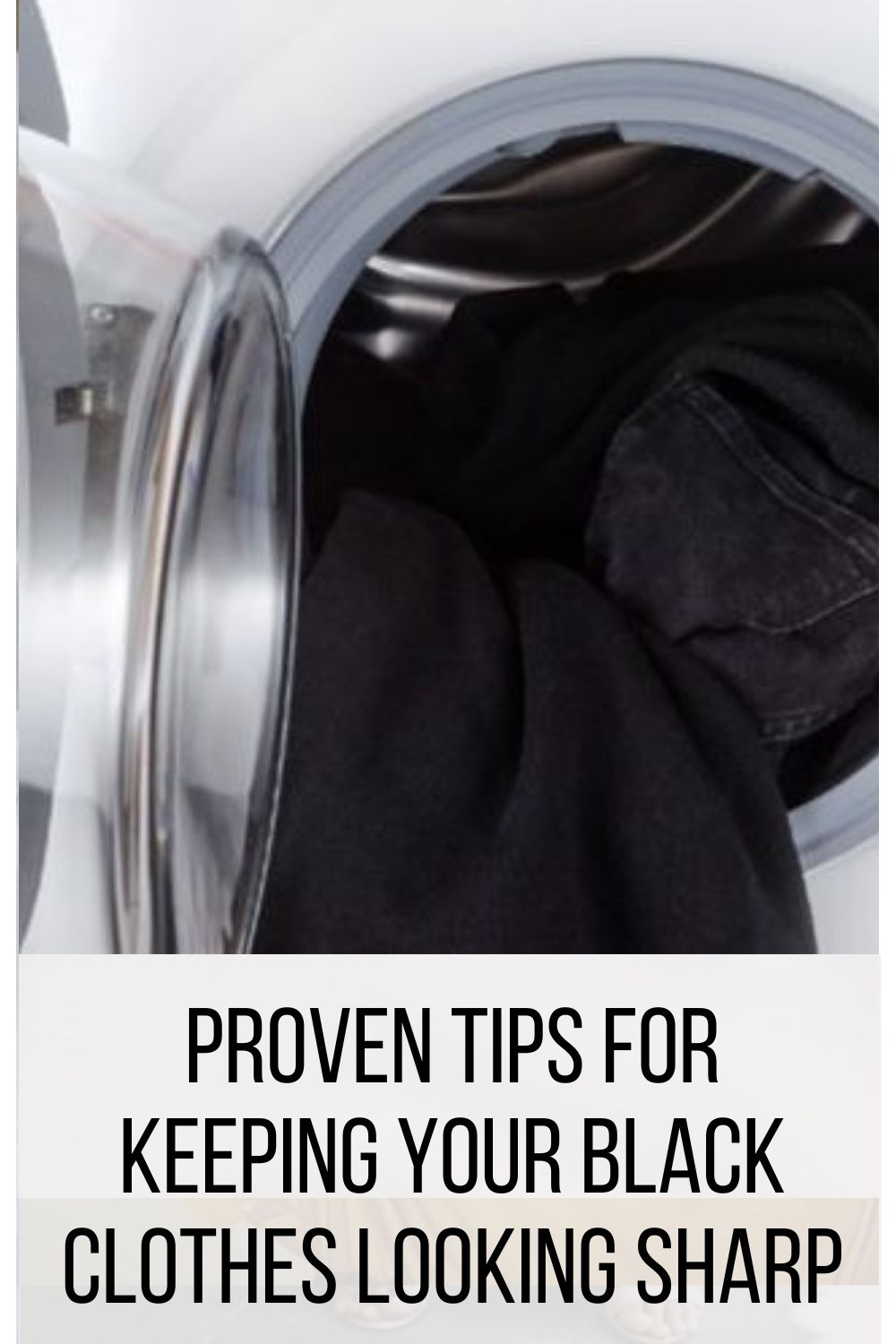 Proven Tips For Keeping Your Black Clothes Looking Sharp