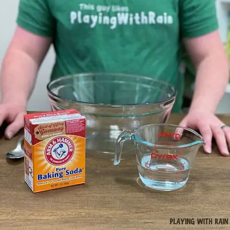 Use Baking Soda And Boiling Water