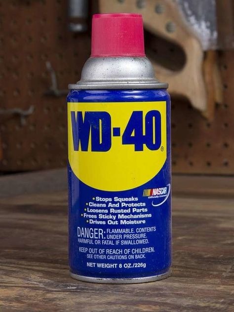 Use WD-40 to Remove White-Out from Clothing