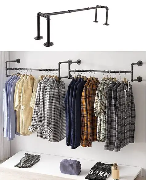 Using a garment rack