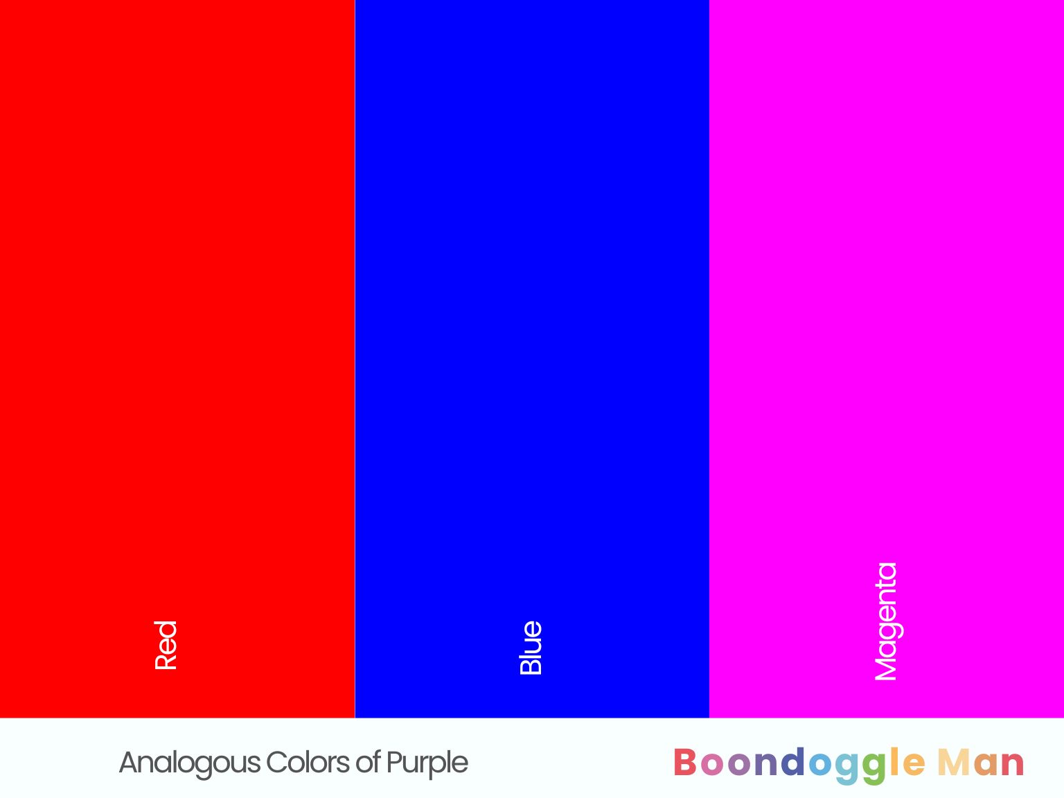 Analogous Colors of Purple