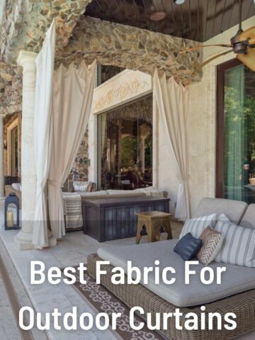 Best Fabric For Outdoor Curtains