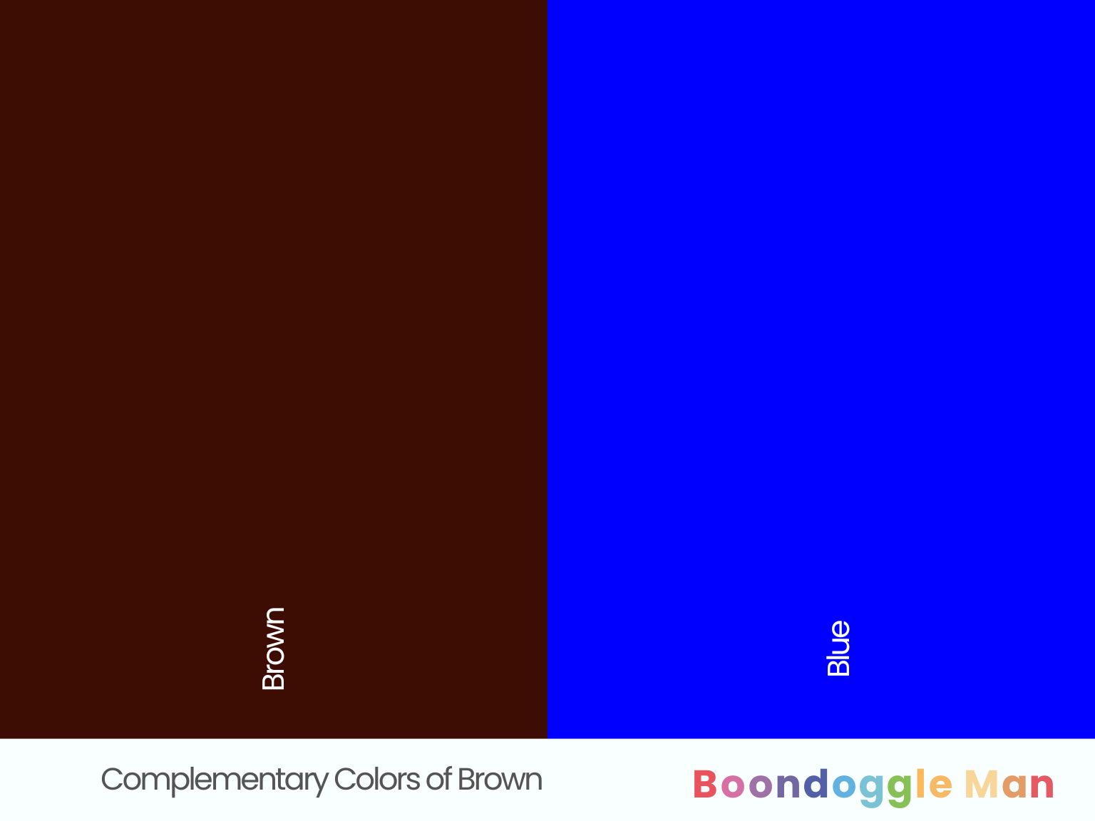 Complementary Colors of Brown