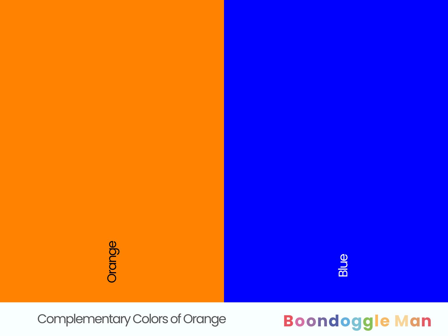 Complementary Colors of Orange