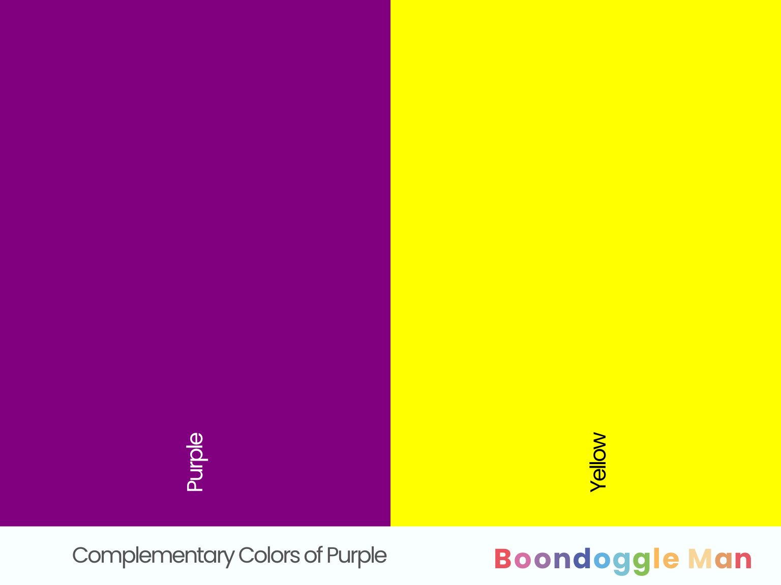 Complementary Colors of Purple