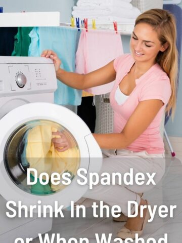 Does Spandex Shrink In the Dryer or When Washed