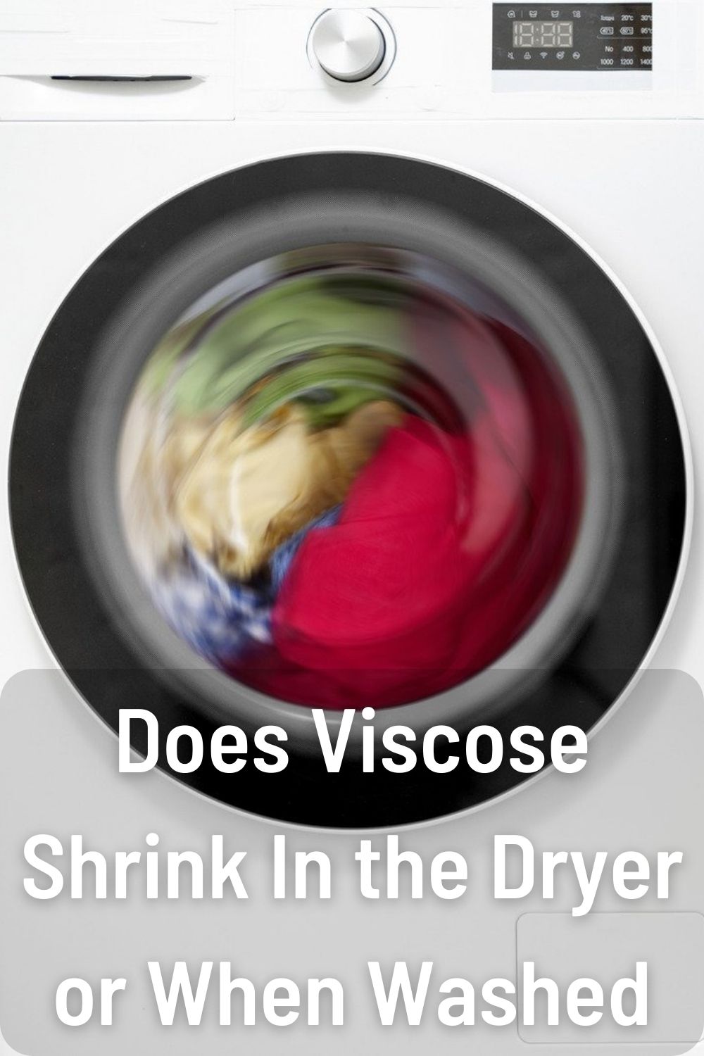 Does Viscose Shrink In the Dryer or When Washed