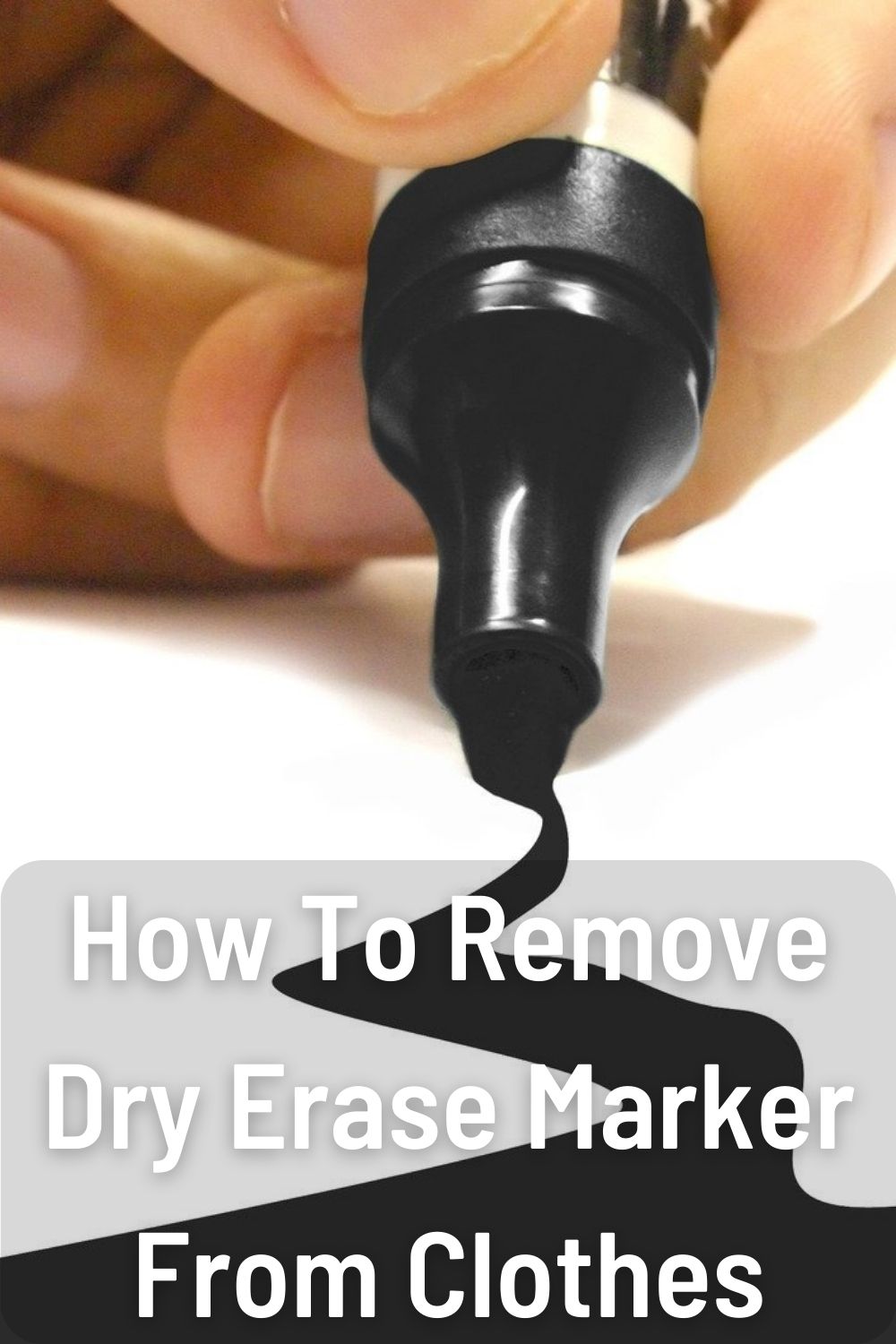 How To Remove Dry Erase Marker From Clothes