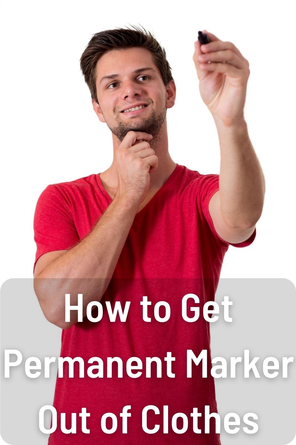 How to Get Permanent Marker Out of Clothes