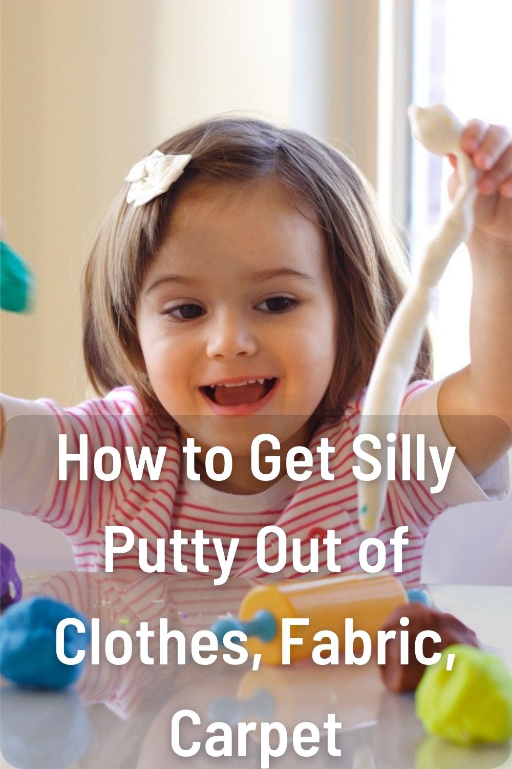 How to Get Silly Putty Out of Clothes, Fabric, Carpet