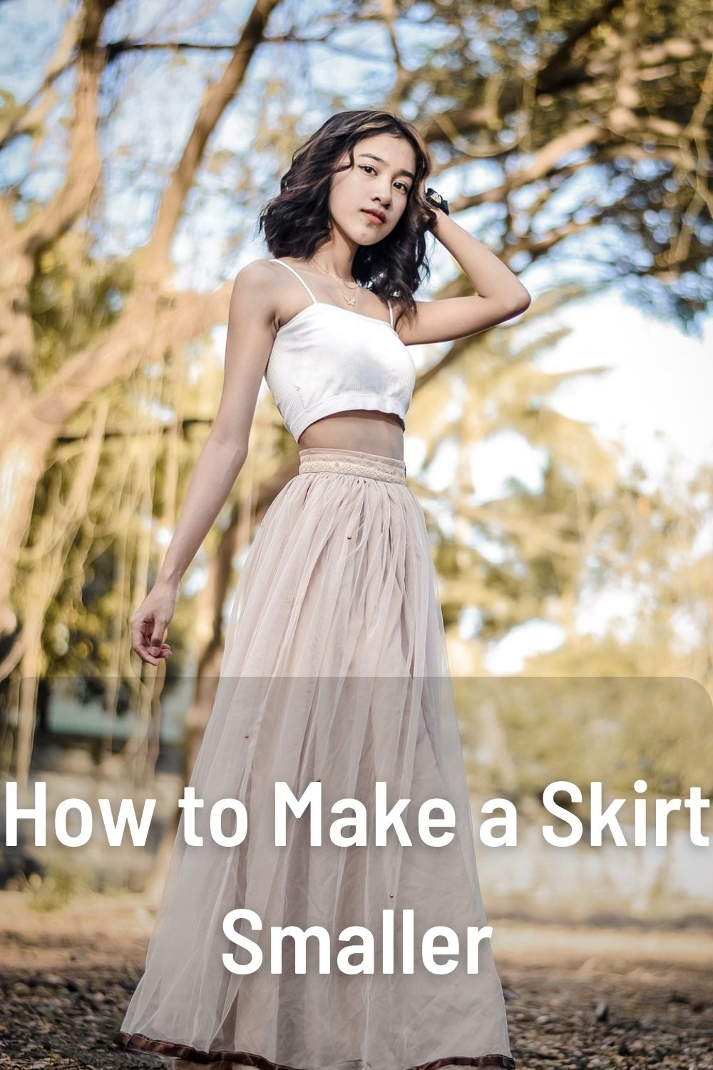 How to Make a Skirt Smaller